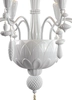 Lladro Lighting - Ivy and Seed 8 Lights Chandelier White