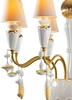 Lladro Lighting - Ivy and Seed 8 Lights Chandelier Golden Luster