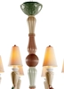 Lladro Lighting - Ivy and Seed 8 Lights Chandelier Spices