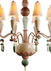 Lladro Lighting - Ivy and Seed 8 Lights Chandelier Spices