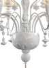 Lladro Lighting - Ivy and Seed 20 Lights Chandelier Medium Model White