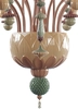 Lladro Lighting - Ivy and Seed 20 Lights Chandelier Medium Model Spices