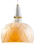 Lladro Lighting - Ivy and Seed Single Ceiling Lamp Golden Luster
