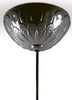 Lladro Lighting - Ivy and Seed Single Ceiling Lamp Absolute Black