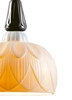 Lladro Lighting - Ivy and Seed Single Ceiling Lamp Absolute Black