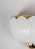 Lladro Lighting - Ivy & Seed Wall Sconce White and Gold