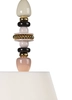 Lladro Lighting - Firefly Ceiling Lamp Pink and Golden Luster