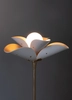 Lladro Lighting - Blossom Floor Lamp White and gold