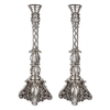 Dargenta - Corinthian Silver Candle Holder