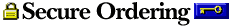 Secure web ordering