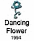 The 1994 mark is a dancing flower. The flower represents Disney's Flowers and Trees (1932). This animated short is the first color cartoon ever created and won the first Academy Award for Disney. 