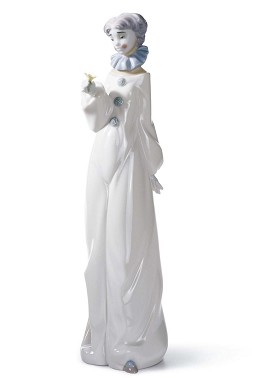 Have A Flower by Lladro Image is watermarked for copyright protection and is not present on the actual art work.