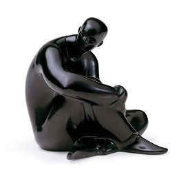 Destiny Ebony Look by Lladro Image is watermarked for copyright protection and is not present on the actual art work.