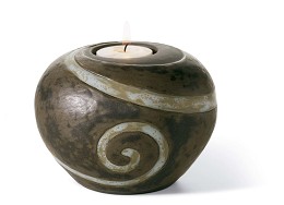 Tea Light Candleholder Pulse Of Africa by Lladro Image is watermarked for copyright protection and is not present on the actual art work.