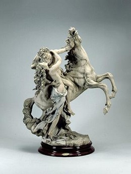 Embrace Terracotta Finish (NO BOX) by Giuseppe Armani Image is watermarked for copyright protection and is not present on the actual art work.