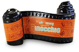 Opening Title Pinocchio by WDCC Disney Classics Image is watermarked for copyright protection and is not present on the actual art work.