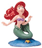 The Little Mermaid Ariel Miniature by WDCC Disney Classics Image is watermarked for copyright protection and is not present on the actual art work.