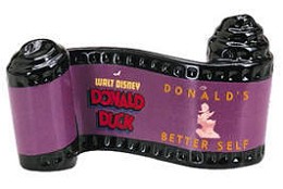 Opening Title Donald's Better Self by WDCC Disney Classics Image is watermarked for copyright protection and is not present on the actual art work.
