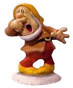 Snow White Sneezy Miniature by WDCC Disney Classics Image is watermarked for copyright protection and is not present on the actual art work.