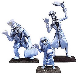 Haunted Mansion Hitchhiking Ghosts Beware Of Hitchhiking Ghosts by WDCC Disney Classics Image is watermarked for copyright protection and is not present on the actual art work.