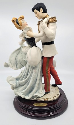 Cinderella And Prince 1997 Disneyana Convention Artist Signed by Giuseppe Armani Image is watermarked for copyright protection and is not present on the actual art work.