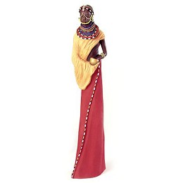 Sauda - Dark Beauty by Maasai Image is watermarked for copyright protection and is not present on the actual art work.