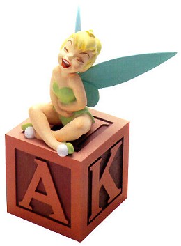 Peter Pan Tinker Bell A Firefly A Pixie Amazing by WDCC Disney Classics Image is watermarked for copyright protection and is not present on the actual art work.