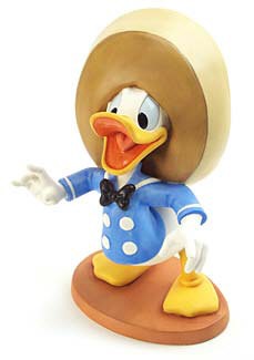 Three Caballeros Donald Duck Amigo Donald by WDCC Disney Classics Image is watermarked for copyright protection and is not present on the actual art work.