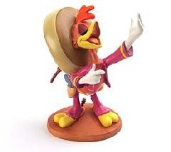 Three Caballeros Panchito Amigo Panchito by WDCC Disney Classics Image is watermarked for copyright protection and is not present on the actual art work.