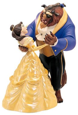 Beauty And The Beast Belle And Beast Tale As Old As Time by WDCC Disney Classics Image is watermarked for copyright protection and is not present on the actual art work.