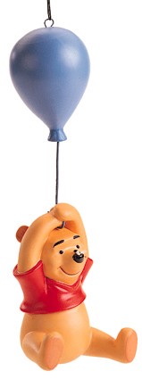 Winnie The Pooh Ornament Up To The Honey Tree Ornament by WDCC Disney Classics Image is watermarked for copyright protection and is not present on the actual art work.