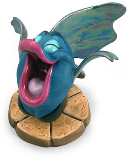 The Little Mermaid Blackfish Deep Sea Diva by WDCC Disney Classics Image is watermarked for copyright protection and is not present on the actual art work.