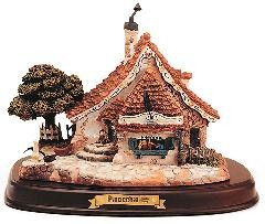 Pinocchio Geppetto's Toy Shop by WDCC Disney Classics Image is watermarked for copyright protection and is not present on the actual art work.