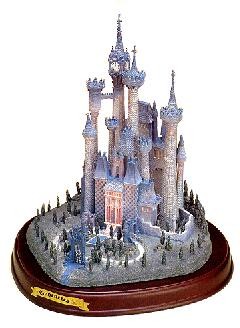 Cinderella's Castle by WDCC Disney Classics Image is watermarked for copyright protection and is not present on the actual art work.