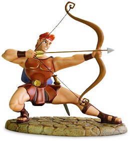 Hercules From Zero To Hero by WDCC Disney Classics Image is watermarked for copyright protection and is not present on the actual art work.