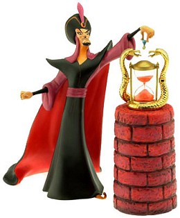 Aladdin Jafar Oh Mighty Evil One by WDCC Disney Classics Image is watermarked for copyright protection and is not present on the actual art work.