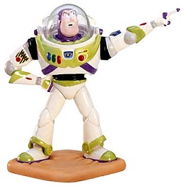 Toy Story Buzz Light Year To Infinity And Beyond by WDCC Disney Classics Image is watermarked for copyright protection and is not present on the actual art work.