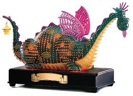 Main Street Parade Elliott Petes Dragon by WDCC Disney Classics Image is watermarked for copyright protection and is not present on the actual art work.