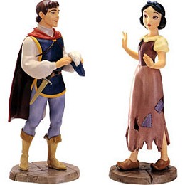 Snow White And Prince I'm Wishing For The One I Love by WDCC Disney Classics Image is watermarked for copyright protection and is not present on the actual art work.