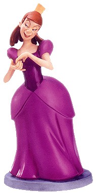 Cinderella Anastasia Awful Anastasia by WDCC Disney Classics Image is watermarked for copyright protection and is not present on the actual art work.