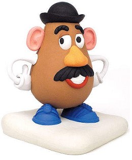 Toy Story Mr Potato Head Thats Mister Potato Head To You by WDCC Disney Classics Image is watermarked for copyright protection and is not present on the actual art work.