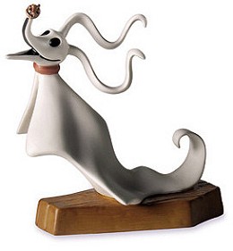 The Nightmare Before Christmas Zero Spirited Companion by WDCC Disney Classics Image is watermarked for copyright protection and is not present on the actual art work.