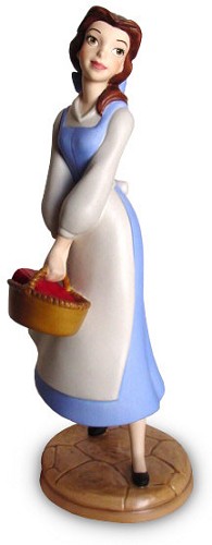 Beauty And The Beast Belle In Blue Dress Dreaming Of A Great Wide Somewhere by WDCC Disney Classics Image is watermarked for copyright protection and is not present on the actual art work.