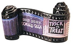Opening Title Trick Or Treat by WDCC Disney Classics Image is watermarked for copyright protection and is not present on the actual art work.