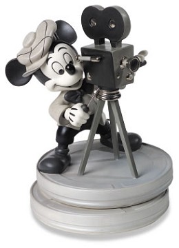 Mickey Mouse Club Mickey Mouse Behind The Camera by WDCC Disney Classics Image is watermarked for copyright protection and is not present on the actual art work.