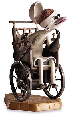 The Nightmare Before Christmas Dr Finklestein Unhinged by WDCC Disney Classics Image is watermarked for copyright protection and is not present on the actual art work.