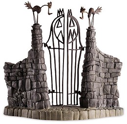 The Nightmare Before Christmas Gate Jack Skeletons Gate by WDCC Disney Classics Image is watermarked for copyright protection and is not present on the actual art work.