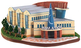 Walt Disney Studios Feature Animation Building Where The Magic Begins by WDCC Disney Classics Image is watermarked for copyright protection and is not present on the actual art work.