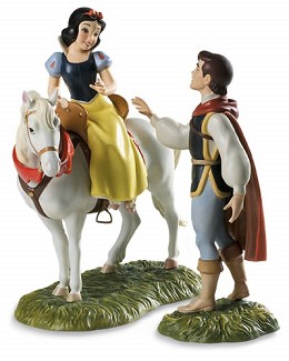 Snow White And Prince And Away To His Castle We Go by WDCC Disney Classics Image is watermarked for copyright protection and is not present on the actual art work.