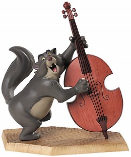 The Aristocats Russian Cat Swingin Cat by WDCC Disney Classics Image is watermarked for copyright protection and is not present on the actual art work.